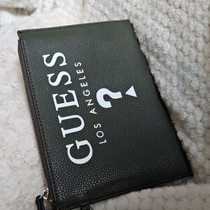 GUESS Los Angeles Vegan Clutch
